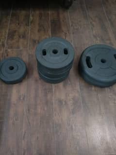 Rod and Plates Adjustable Dumbbells For Sale - Total 30 KG