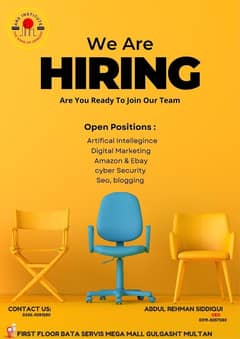 We need a female for a manager under 18/20 years