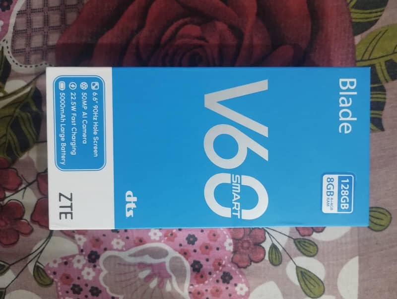ZTE v60 Smart box open brand new 5 days use only 4
