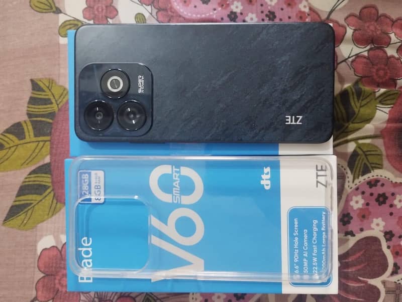 ZTE v60 Smart box open brand new 5 days use only 5