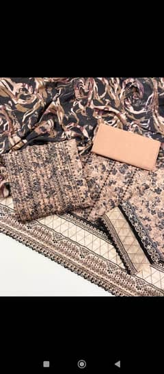 "Ladies Unstitched Lawn Dress – Affordable & Beautiful"