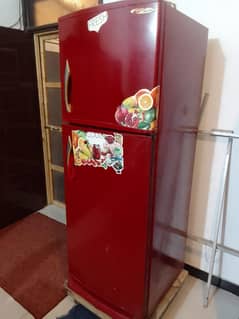 Gaba national red refrigerator
