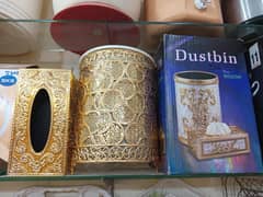 golden dustbin
