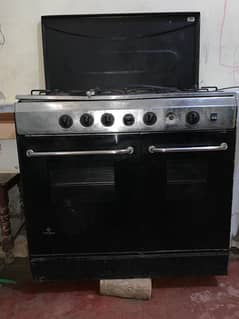BRAND :NASGAS  Electric and Gas Double Door burner and owen