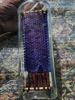 Wooden Charpai Inside Glass bottle