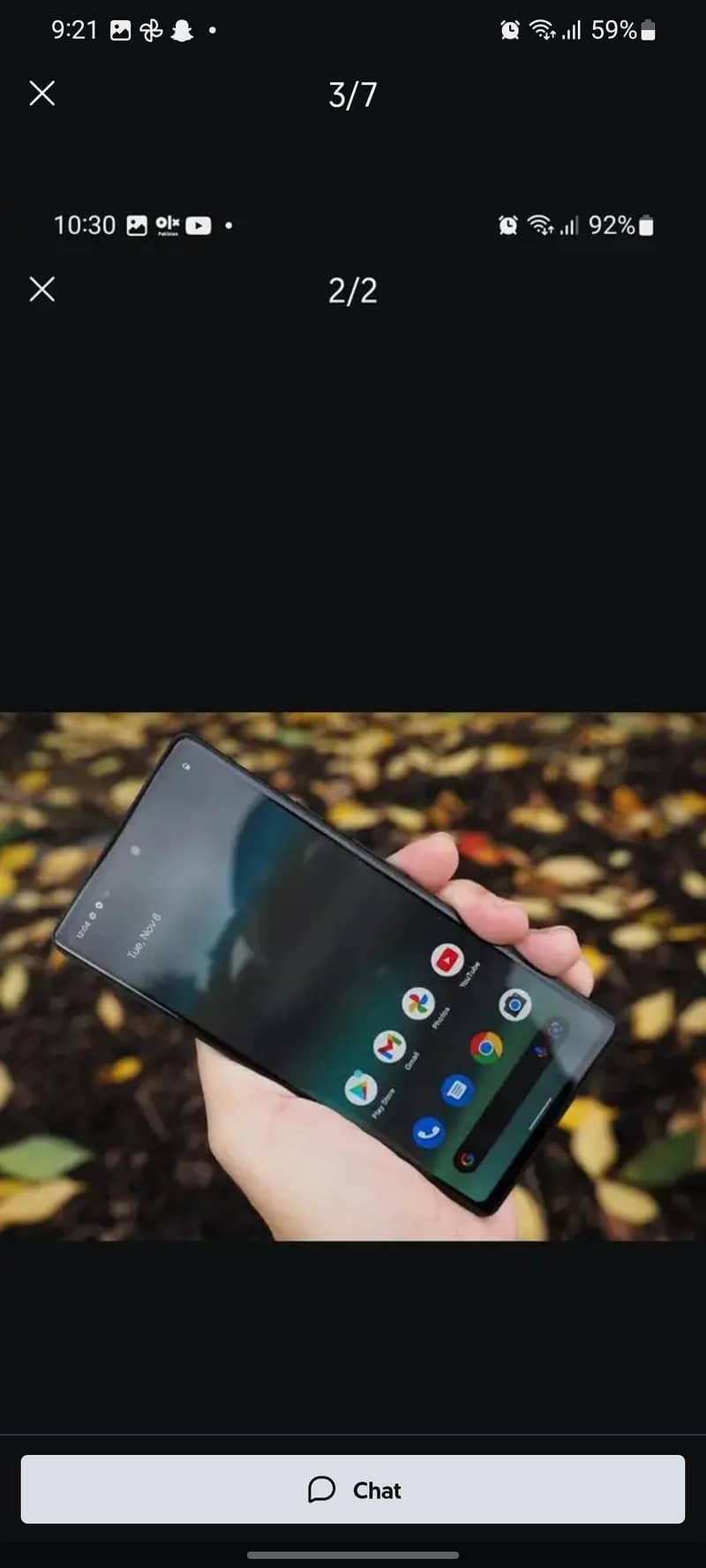 Google pixvel 6a . 10/10 just box open condition . non pta . only cash 2