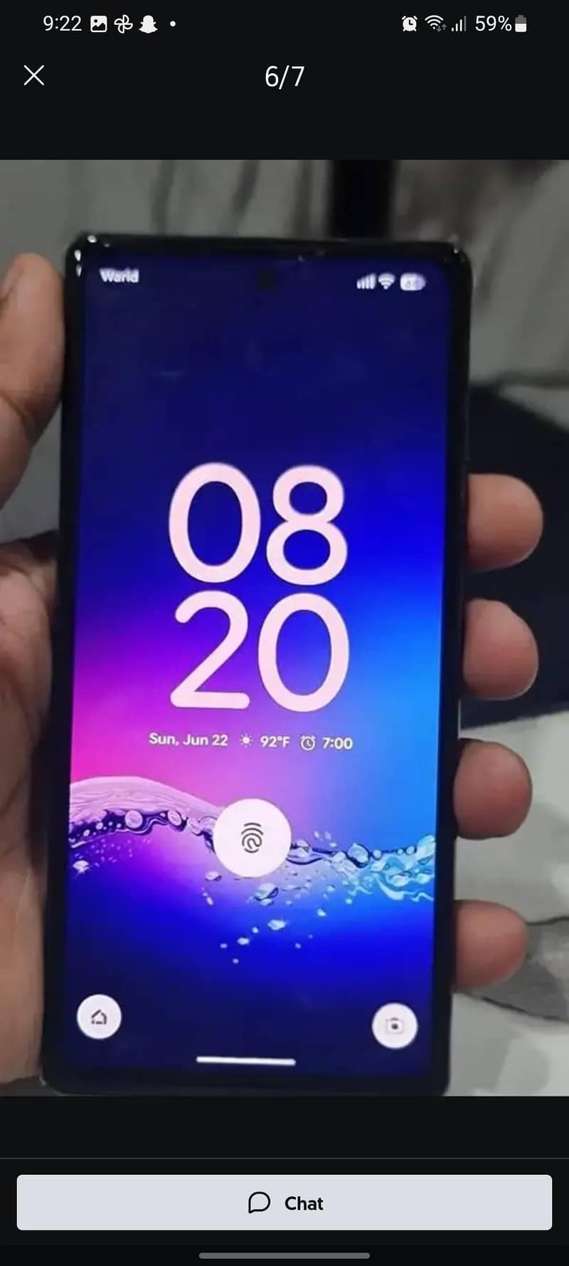 Google pixvel 6a . 10/10 just box open condition . non pta . only cash 6