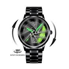 Luxury men’s wheel watch