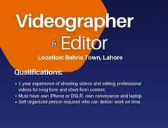 Videographer