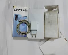 Oppo A16 Original Box, Charger+Cable, Back Cover