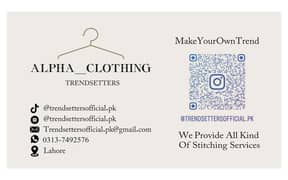 stitching services  female