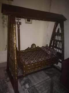 wooden jhola
