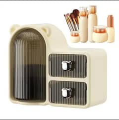 Cute 360° rotating Organizer with 2 drawers LD 488