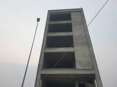 4 marla commercial plaza grey structure 7 floors for sale w block DHA phase 8