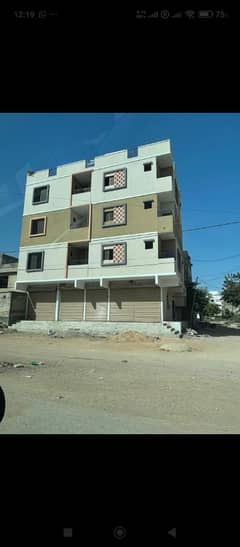 SECTOR L/1 BEAUTIFUL FIRST FLOOR,WEST OPEN, MARYAM RESIDENCY FLAT, SURJANI TOWN