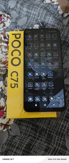Poco c 75  brand new only use for 1 day