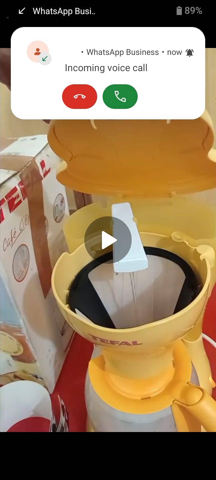 Tefal Electric Coffee Maker 12