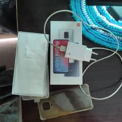 redmi note 9 pro 6/128 all ok home use mobile ha. . . wait complete box