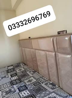 Bed with side table and dressing table for sell