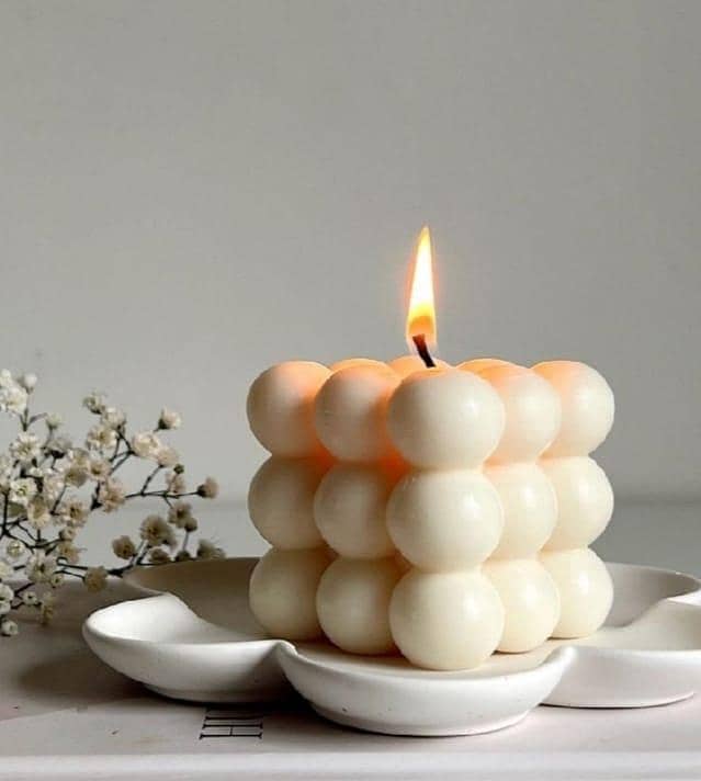 5 pices dazy candles of different types dazy flower bubble candle 3