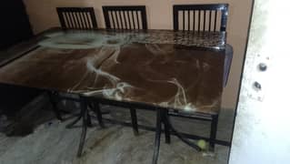 dining table+ 4 chair