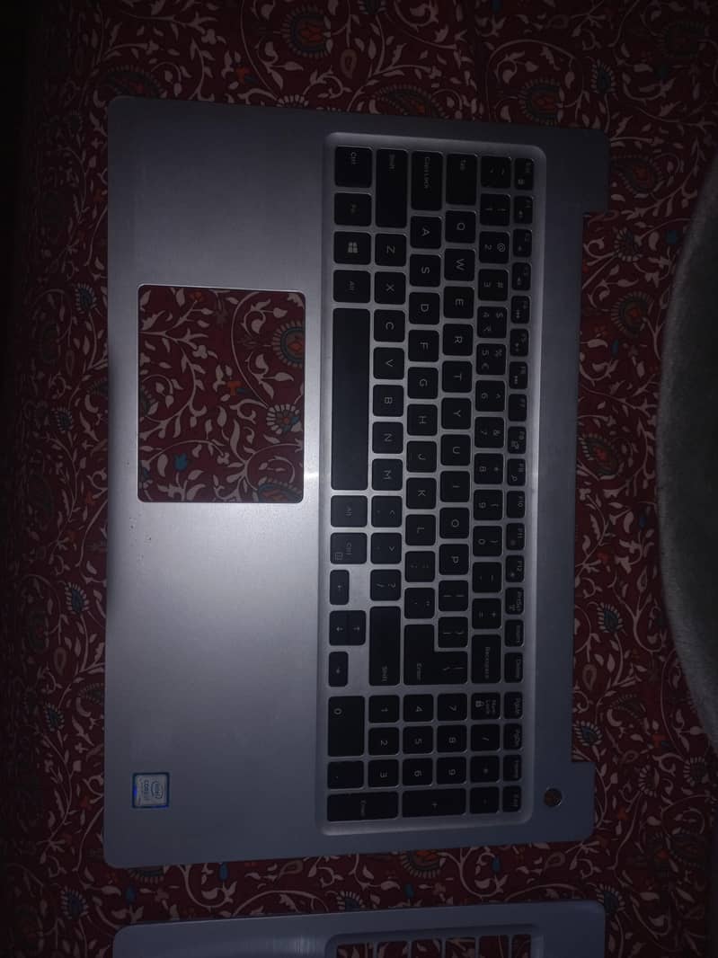 dell inspiron 5570 c panel  (new, without keyboard] and old panel with 1