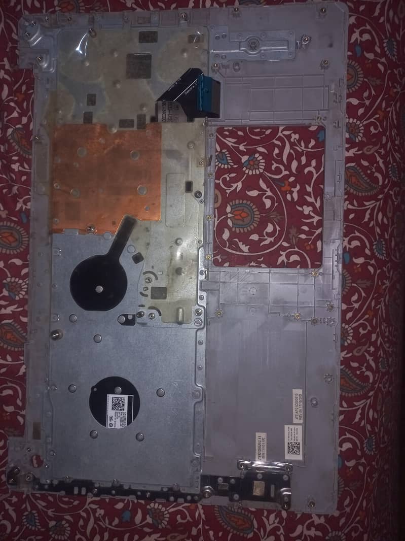 dell inspiron 5570 c panel  (new, without keyboard] and old panel with 3