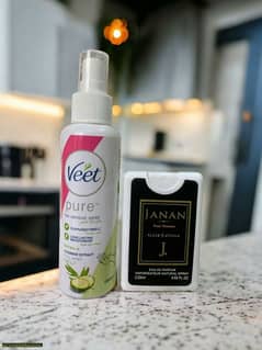 Hair Removal Spray+ Janan Pokect perfume Gift