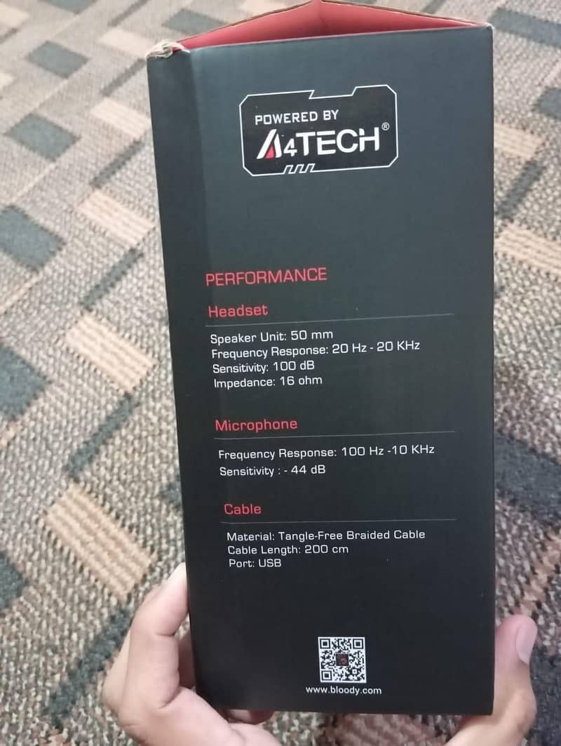 Gaming headset G200S Powered by A4TECH 1