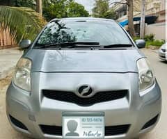 Toyota vitz  2007 model register 2012