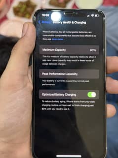 iPhone XS max 64gb condition 10/9used pta approved battery health 80