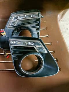 Corolla 2012 Fog lamp Led covers 2012 13 14 1