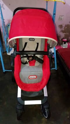 little tikes baby pram heavy quality