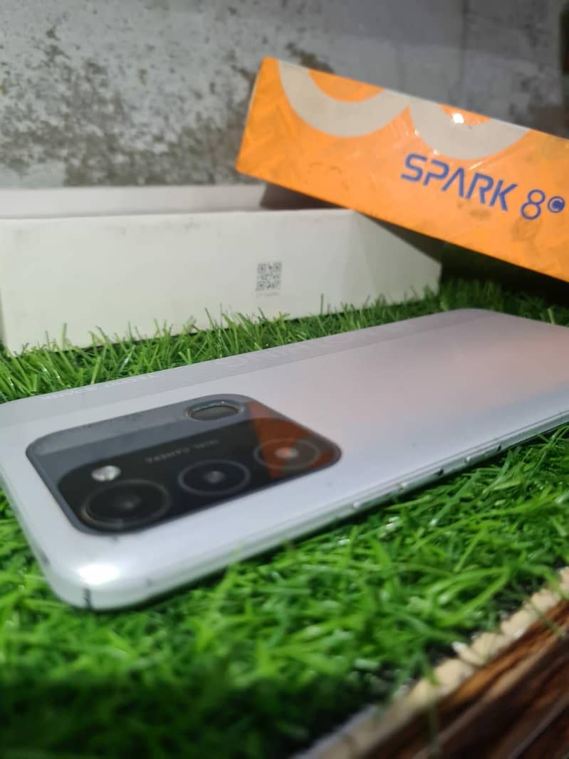 TECNO SPARK 8C 4/64 WITH BOX NOT OPEN 1