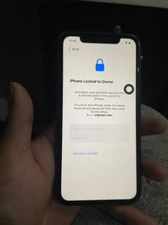 Iphone 11 pta 128gb iCloud locked