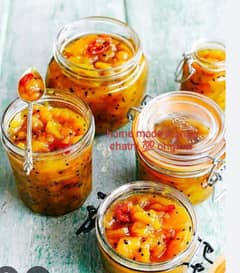 home made natural  mango  chatni