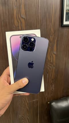 Iphone 14promax 128gb pta Approved 10/10 only screen pe scraches hai