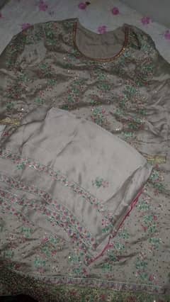 Formal dress shirt and dupatta