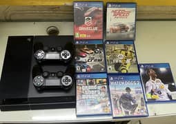 PlayStation 4 (PS4) Bundle – 500GB Console + 2 Controllers + 7 Games!