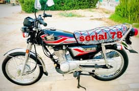 HONDA GC-125 2024 78 SERIAL (BLACK)
