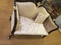 Tali wood sofa set