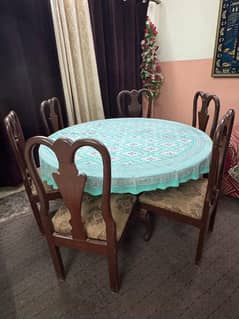 dining table and chairs