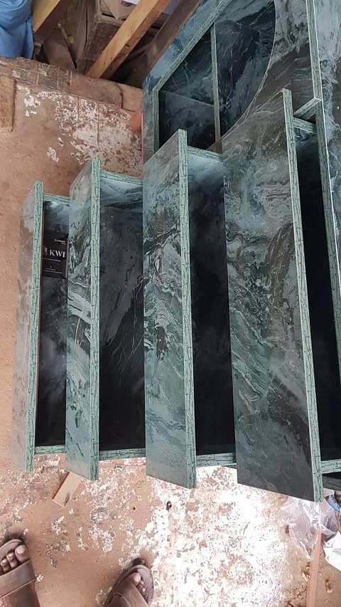 LED/LCD rack Custom Green Marble Rack | Made-to-Order in Any Size 4