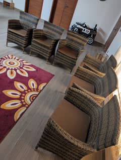 Outdoor chairs in excellent condition