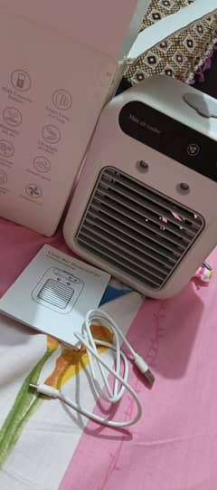 Mini Air Cooler (portable  usb charging) operates at very low volage
