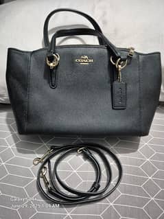 Original Coach Bag | Branded Handbag | Ladies Coach Purse | Black Kate