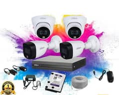 Dahua 2mp 4 cameras Package