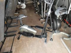Exercise ( Magnetic Elliptical cross trainer)cycle