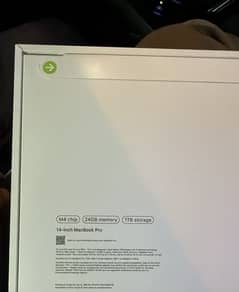 Mac book pro 14 m4 24gb 1tb