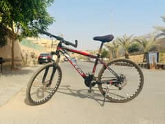 Double gear bicycle